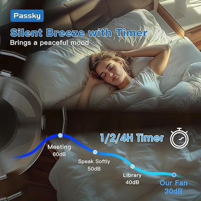 Passky Ceiling Fans with Lights, 52 inch Flush Mount Ceiling fan with Remote Control, Low Profile Silver Ceiling Fan for Bedroom, Farmhouse, Reversible, 3CCT, Dimmable, Noiseless DC Motor