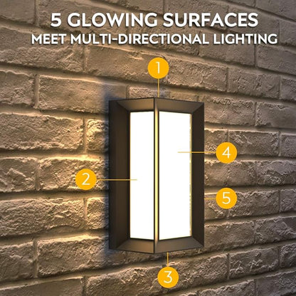 Sytmhoe Dusk to Dawn Outdoor Wall Light, 3000k Black Exterior Wall Fixtures,Modern Exterior Wall Sconce LED,Ouside Light for House Garage Walkway Backyard Garden