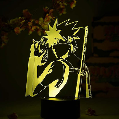 Otaku Lamps Kakashi ANBU Naruto – Anime Night Light, 16 Color RGB LED – Gift for Otaku