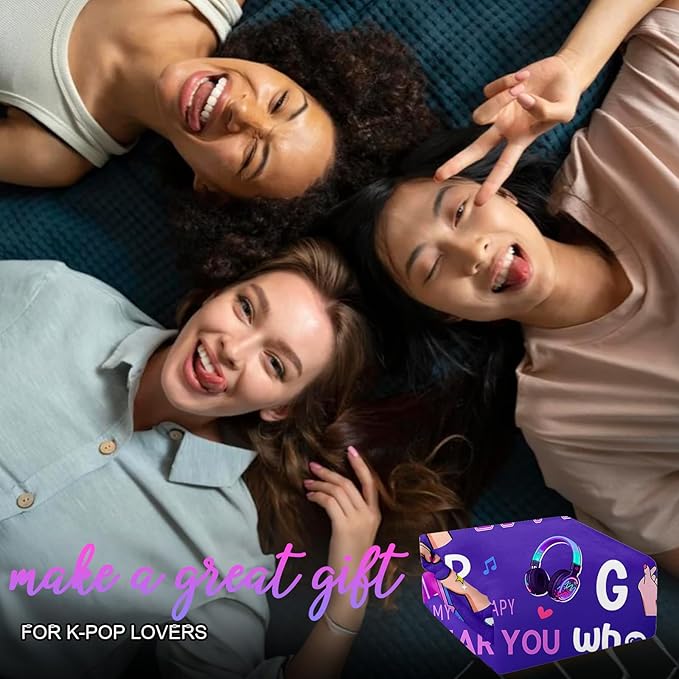 Kpop Gifts Blanket for Teen Girls - K Pop Gifts for Teen Girls Women K-Pop Fans Music Lovers, Kpop Merch Stuff, Graduation Christmas Birthday Gifts for BFF Girl Women, K-pop Blanket 60''x50''