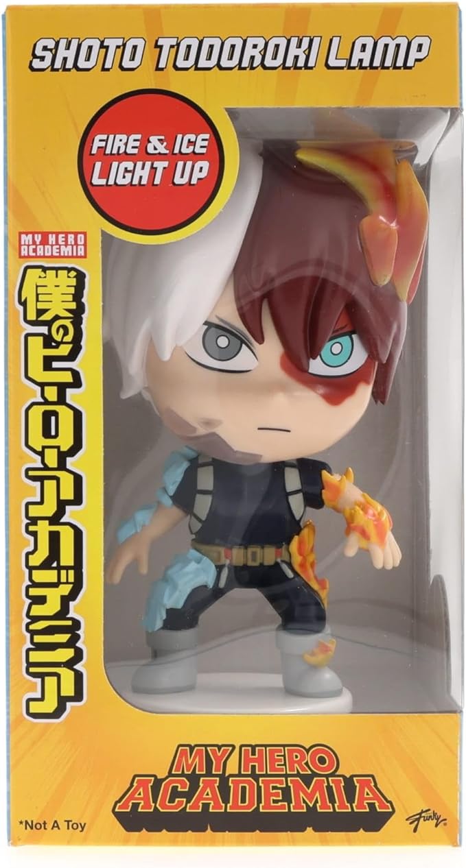 JUST FUNKY My Hero Academia Action Figure Shoto Todoroki Desk Lamp
