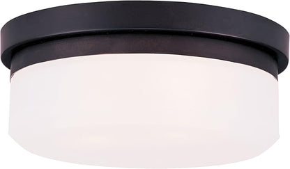 Livex Lighting 7391-07 Isis 2 Light Ceiling Mount or Wall Mount, Bronze