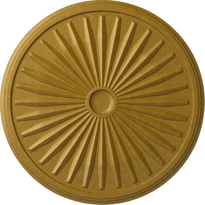 Ekena Millwork Leandros Ceiling Medallion, Pharaoh's Gold