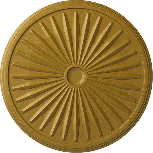 Ekena Millwork Leandros Ceiling Medallion, Pharaoh's Gold