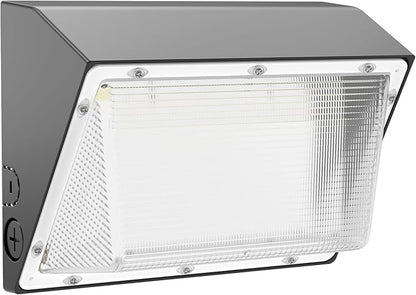 120W LED Wall Pack Light with Dusk to Dawn Photocell 18,000LM(150LM/W) Wall Mount Flood Light Outdoor IP65 Waterproof 5000K Led Security Commercial Area Lighting for Yard, Garage, Barn