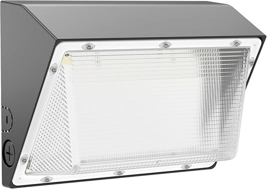 120W LED Wall Pack Light with Dusk to Dawn Photocell 18,000LM(150LM/W) Wall Mount Flood Light Outdoor IP65 Waterproof 5000K Led Security Commercial Area Lighting for Yard, Garage, Barn
