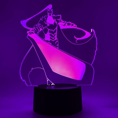 Otaku Lamps Shadow Igris Solo Leveling – Anime Lamp Figure Night Light, 16 Color RGB LED – 3D Anime Room Décor Gift for Otaku
