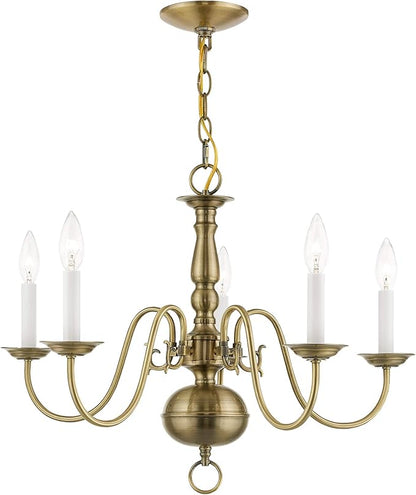Livex Lighting 5005-01 Williamsburgh Chandelier