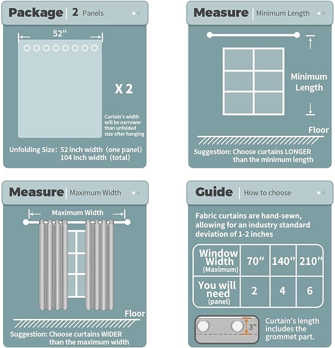 BGment White Sheer Linen Curtains for Living Room - 72 Inch Long Burlap Textured Light Filtering Window Treatments Grommet Drapes for Farmhouse, 2 Panels, 52 x 72 Inch