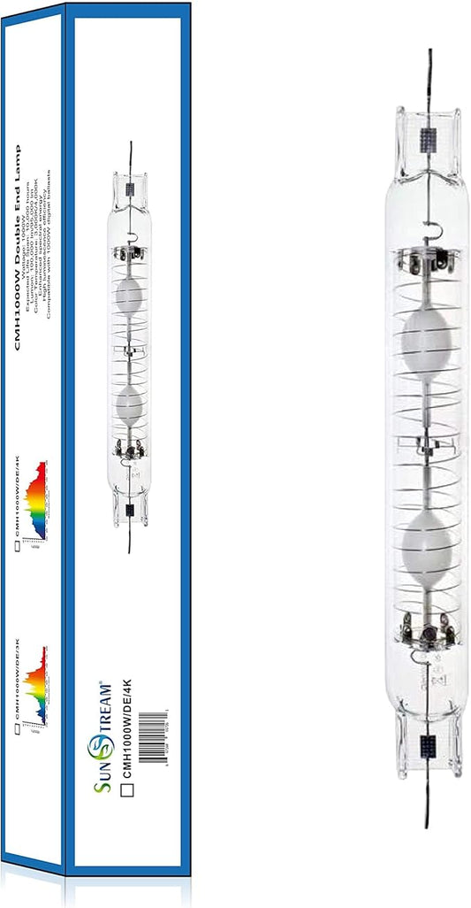 SunStream 1000W CMH Grow Bulb High Pressure Sodium Lamp for Indoor Plants Growth