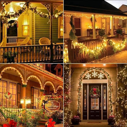 Joomer Fairy String Lights 33FT 100 LEDs Plug in Fairy Lights Indoor Copper Wire String Light DIY for Bedroom, Parties, Wedding, Christmas, Outdoor, Indoor Decoration (Warm White, Non-Connectable)