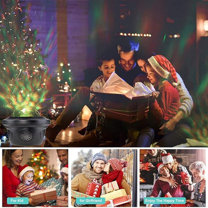 20 Lighting Effects Galaxy Projector, Large Projection Music Speaker, Remote Control Star Galaxy Light, Timer Night Light Projector for Kids Adults, Led Sky Light for Bedroom Gifts