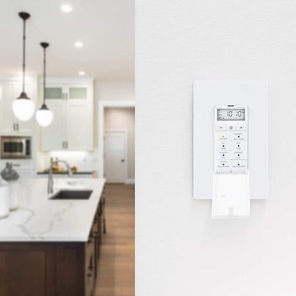 UltraPro Daysmart 7-Day Digital In-Wall Ⲧimer, Presets/Countdown Timer, Programmable Settings, Override, Sunrise/Sunset, Light Τimer for Indoor Lighting, Porch, Seasonal, Timer Switch, 2 Pack, 47940