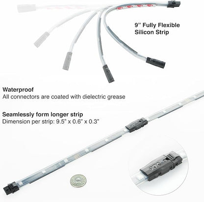 XKGLOW KS-CAR-ADVANCE LED Light Strips & Kit