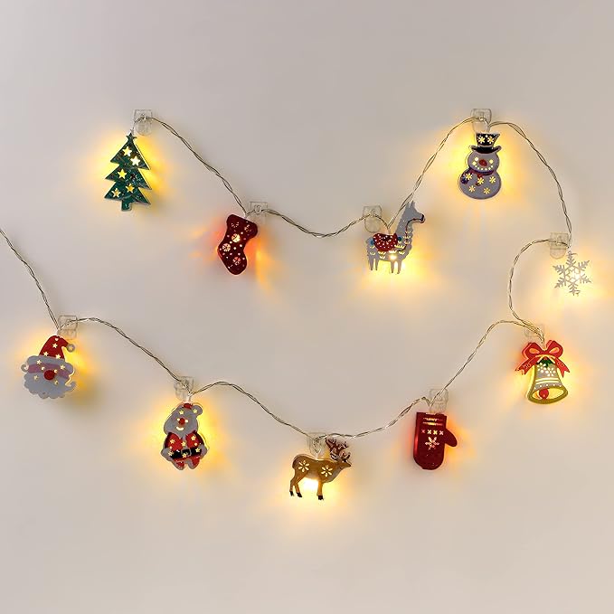 MOVELYST 100 Mini Clear Light Clips with 120 Adhesive Strips, Damage-Free Indoor Mini Wall Hooks for Hanging, Removable Clips for Christmas Decoration