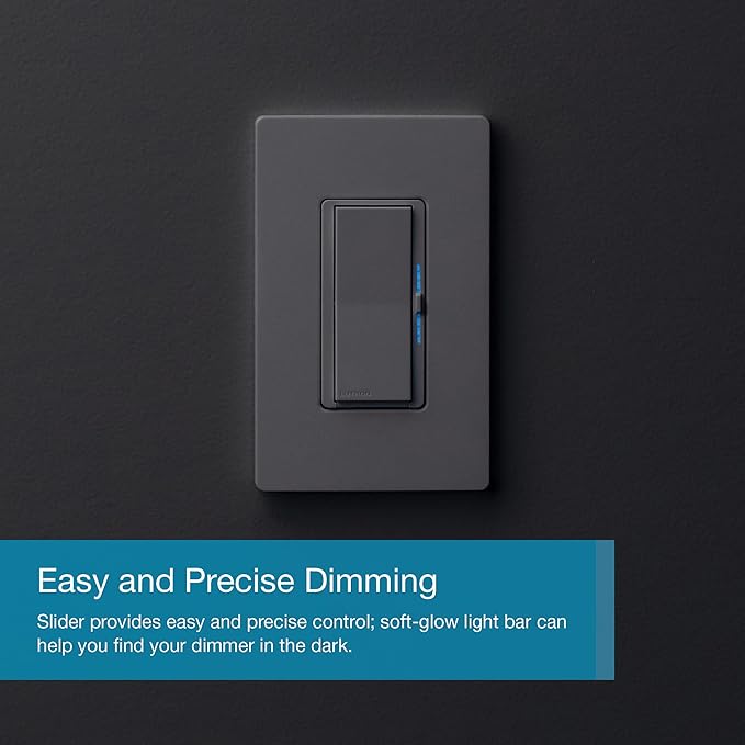 Lutron Diva Smart Dimmer Switch with Wallplate and Pico Smart Remote for Caseta Smart Lighting, Works w/ Alexa, Apple Homekit, Google Home (Hub Required), No Neutral Required, White