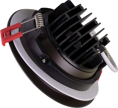 NICOR Lighting 4 inch LED Gimbal Recessed Downlight in Oil-Rubbed Bronze, 3000K (DGD411203KRDOB)