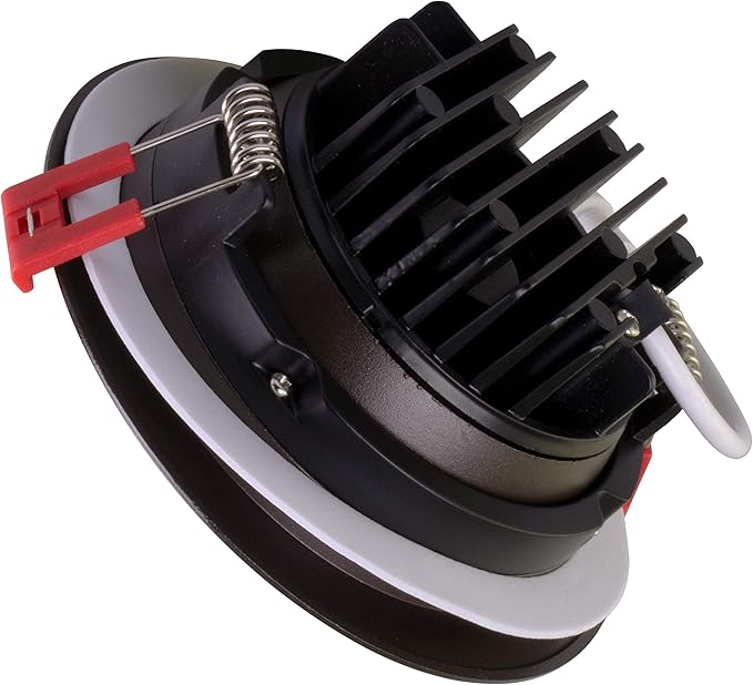 NICOR Lighting 4 inch LED Gimbal Recessed Downlight in Oil-Rubbed Bronze, 2700K (DGD411202KRDOB)