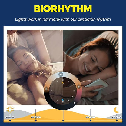 Lightinginside Smart Light Bulbs 60W Equivalent, WiFi Smart Bulb Compatible with Alexa/Google Assistant/Smart Life, A19 E26 RGBCW Color Changing, No Hub Required,2.4G WiFi, ETL Listed, 9W 800LM, 1PC
