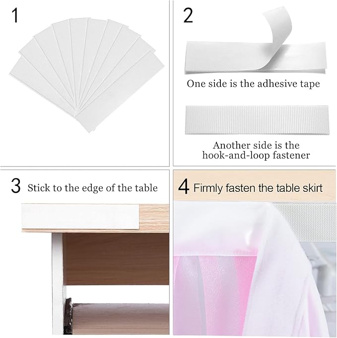 Gender Reveal Table Skirt Pink Blue Tulle Tutu Table Skirts 9 Ft for Gender Reveal Boy or Girls Birthday Party Baby Shower Cake Dessert Decorations