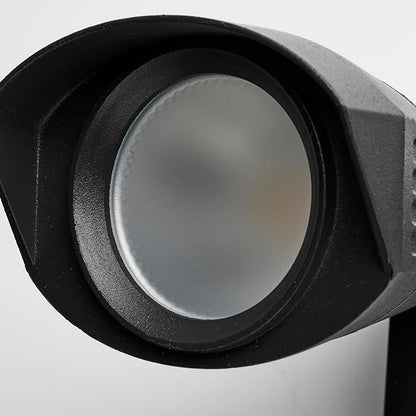 Nuvo 65/220 LED Dual-Head Security Light, 4000K, Black