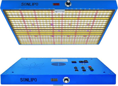 240W LED Grow Light, 4x4 ft Coverage, Dimmable Full Spectrum,Timers,Daisy Chain Veg & Bloom Plant Growing Lamps for Indoor Growing Hydroponic Sunrise Sunset Grow Lights,High Yield PPFD …