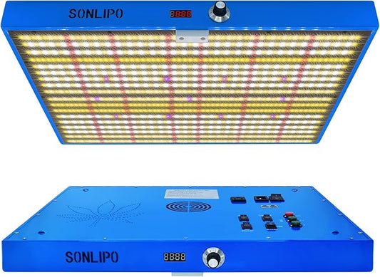 240W LED Grow Light, 4x4 ft Coverage, Dimmable Full Spectrum,Timers,Daisy Chain Veg & Bloom Plant Growing Lamps for Indoor Growing Hydroponic Sunrise Sunset Grow Lights,High Yield PPFD …