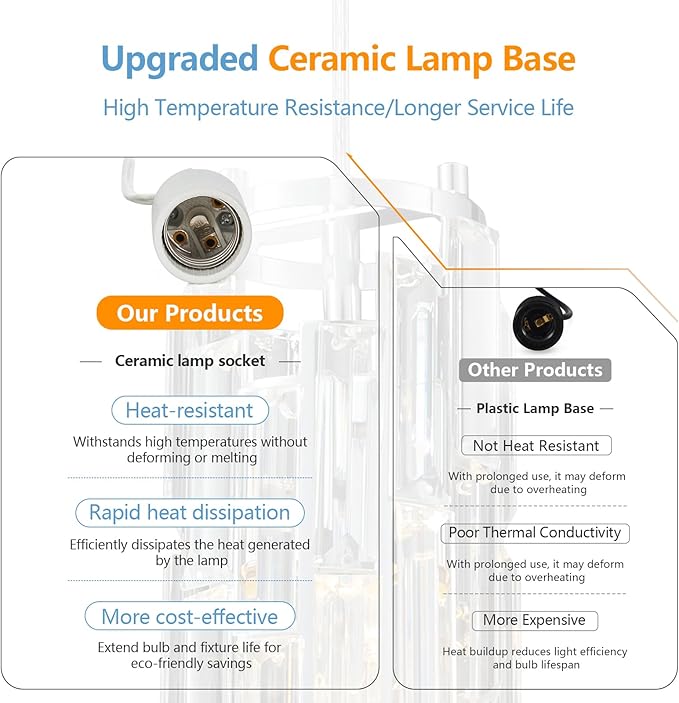 LMQNINE Pendant Light, Chrome Modern Pendant Light Fixtures, Mini Crystal Chandeliers, Adjustable 5-Light Pendant Lighting for Kitchen Island Dinning Room Bedroom (Chrome 5-Light)