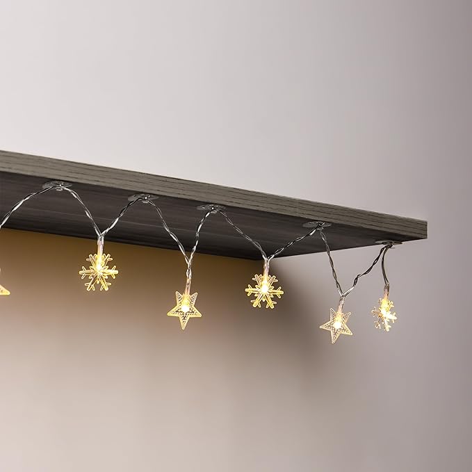 MOVELYST 240 Mini Clear Light Clips with 300 Adhesive Strips, Damage-Free Indoor Mini Wall Hooks for Hanging, Removable Clips for Christmas Decoration