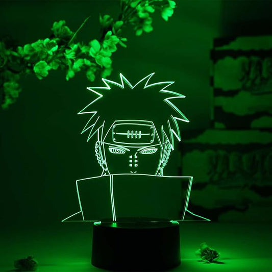 Otaku Lamps Pain Naruto – Anime Night Light, 16 Color RGB LED – Gift for Otaku