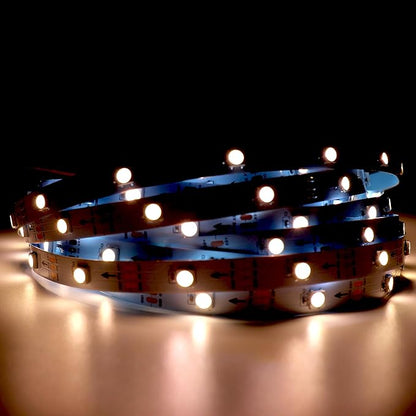 DC5V SK6812 (Similar WS2812B) RGBW RGB+Cold White LED Strip Light 30leds/Pixels/m Individually Addressable 4 Color in 1 LED Dream Color (16.4ft(5m) 150leds, IP30) (No Adapter or Controller)