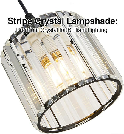 Long Chandeliers for High Ceilings,Modern Crystal Pendant Light,Raindrop Drop Lamp,Hanging Flush Mount Lighting Fixtures for Spiral Staircase,Foyer,Entryway,Living Room,Black (12 Lights)