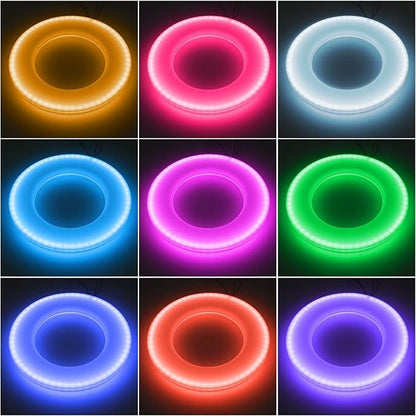 RGB Door Horn Light*1(5.9inch+ line 19inch*1), which fit for RGB Main Controller Connects and sub-Controller kit (not Including), Not Applicable dreamcolor 5 in 1(Single Controller)