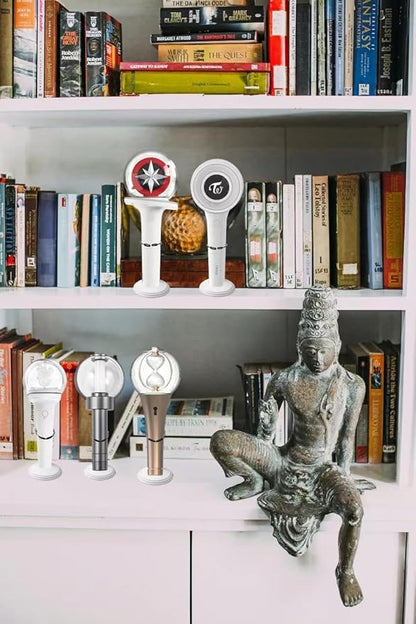 Kpop Lightstick Stand - Holder for Official Lightsticks, Display Stand - Compatible with Stray Kids, Enhypen, Ateez, Twice - Set of 5