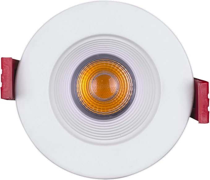 NICOR Lighting 2 inch Round LED Recessed Downlight in White, 4000K (DRD211204KWH)
