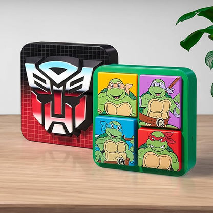 NUMSKULL Official TMNT 3D Logo Desk Lamp Wall Light for Bedroom, Office, Home, Study, Work - Official Teenage Mutant Ninja Turtles Merchandise