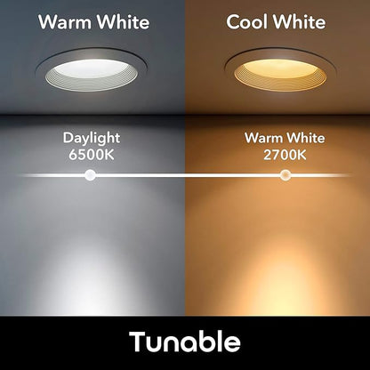 Geeni LUX DROP Wi-Fi LED Light Bulb, Tunable White (2700K-6500K), 1-Pack – Dimmable BR30 Bulb, 65-Watt Equivalent – No Hub Required – Works with Amazon Alexa, Google Assistant