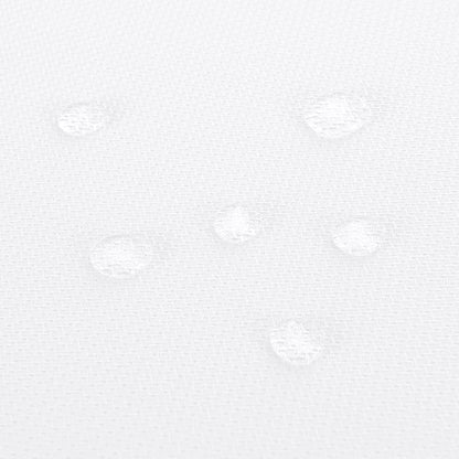 Hiasan 60 X 120 Inch Rectangle Textured Tablecloth - Waterproof Spillproof Antiwrinkle Jacquard Table Cloth for Kitchen and Dining Dinner, Outdoor Picnic, Holiday and Parties, White