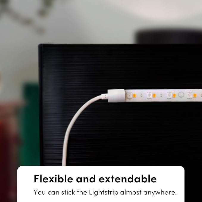 LIFX Supercolor Smart LED Strip Lights 6.6ft (80 inch Kit), Color Changing Multizone RGB + Tunable White, 16 Color Zones, Apple HomeKit, Alexa & Google Home, Music Sync, Dimmable