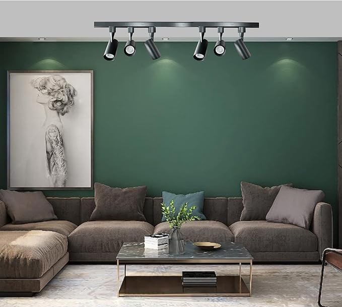 DingZ 12W Dimmable LED Track Lighting Heads Compatible with Single Circuit H Type Track Lighting Rail