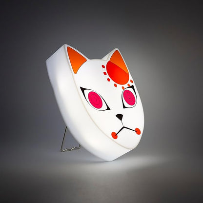 ABYSTYLE Demon Slayer Kimetsu No Yaiba Fox Mask LED Lamp Portable Anime Decor Light Room Office Home Decor Anime Manga Gift
