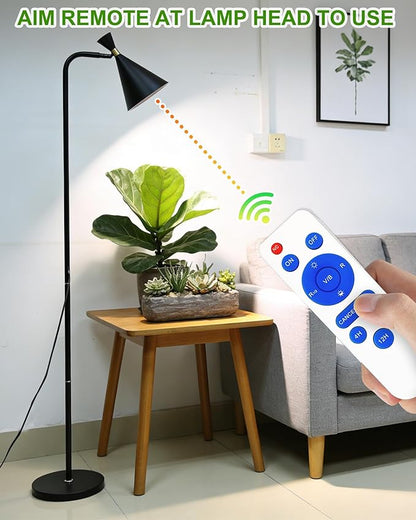 Standing Plant Grow Light, LED Growing Light Full Spectrum for Indoor Plants，4/8/12H Timer, Flow Grow Light for Tall Large Indoor Plants