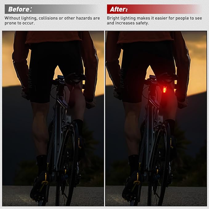 Nilight LED Safety Light 4PCS Red Green Marine Navigation Bike Tail Lights Three Modes Waterproof Reflective Gear Clip On Flash Strobe Indicator Lamp for Night Boating Fishing Cycling Jogging