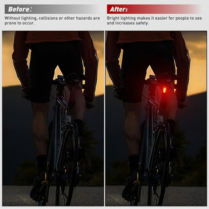 Nilight LED Safety Light 4PCS Red Green Marine Navigation Bike Tail Lights Three Modes Waterproof Reflective Gear Clip On Flash Strobe Indicator Lamp for Night Boating Fishing Cycling Jogging