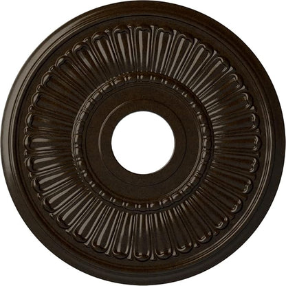 Ekena Millwork CM16MLBZS 16" x 3-5/8" x 3/4" Melonie Ceiling Medallion, Bronze