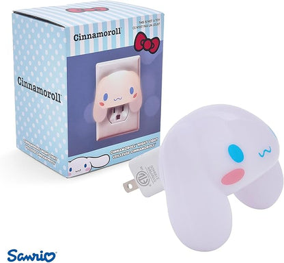 Ukonic Sanrio Cinnamoroll Face Plug-in Nightlight, LED Mood Light