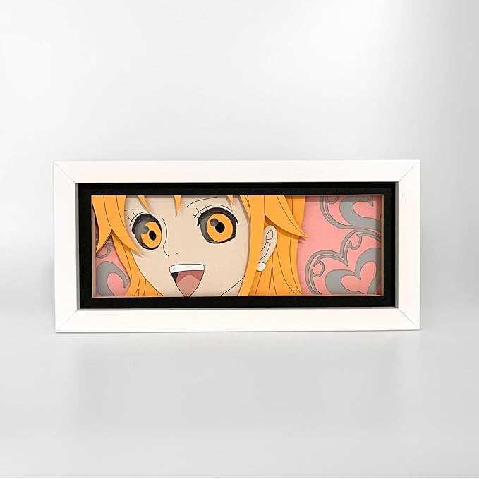 Nami Light Box - One Piece – Anime Lamp Figure Night Light – 3D Anime Room Décor Gift for Otaku