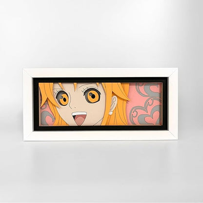 Nami Light Box - One Piece – Anime Lamp Figure Night Light – 3D Anime Room Décor Gift for Otaku