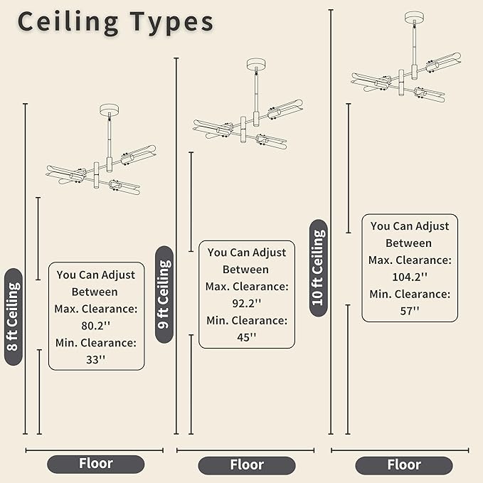 Modern Living room Dining room Sputnik Chandelier, Bedroom Hallway Light Fixtures, Pendant Lights Kitchen Island, Hanging Lights Ceiling Light Farmhouse Kitchen Decor Fixture Lamparas (Black & Gold-4)