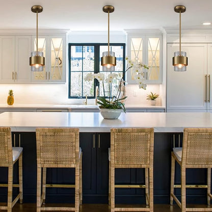 DEYNITE Modern Pendant Light Fixture Hanging Light for Kitchen Island